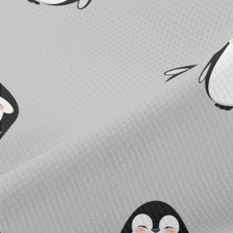 Cute Smiling Penguin Piqué