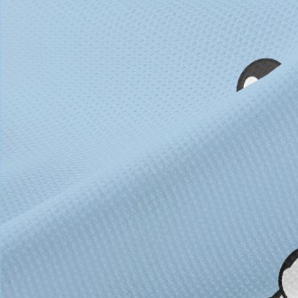 Cartoon Penguin With Tilted He Piqué