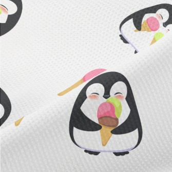 Penguin Eating Tricolor Cone Piqué