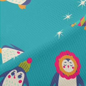 Colorful Penguin Dress Up Piqué