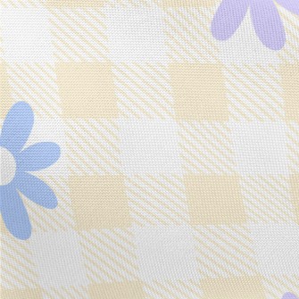 Colored Daisy Doodle Pongee