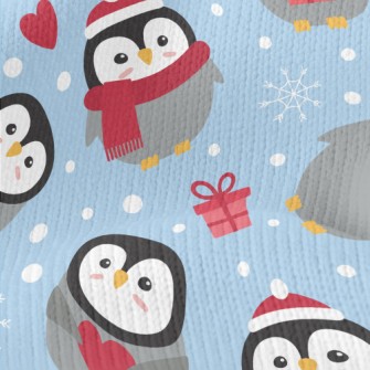 Happy Christmas Penguin Stretch Jersey