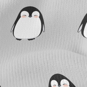 Cute Smiling Penguin Stretch Jersey