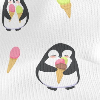 Penguin Eating Tricolor Cone Stretch Jersey