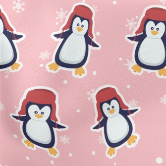 Warm Wool Hat Penguin Lightweight Cotton Poplin