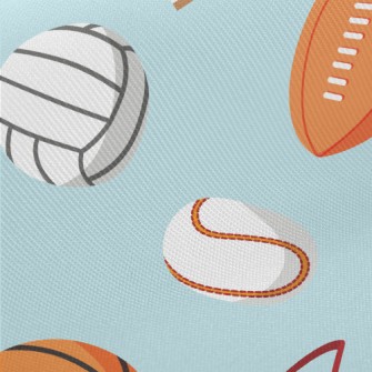 Various Ball Sports Midweight Cotton Poplin