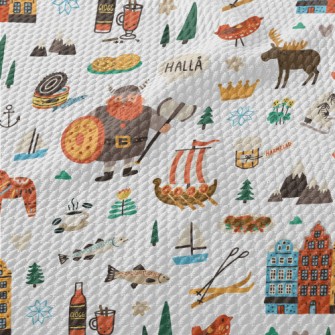 Scandinavian Texture With Viki Birdseye Piqué