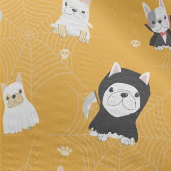 Dog Dressed As A Ghost Chiffon