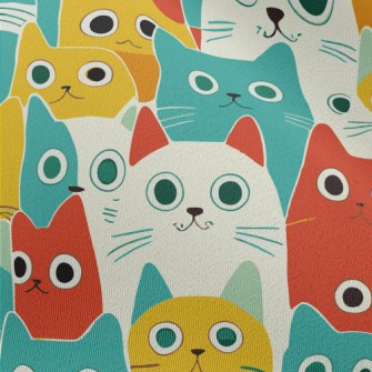 Cat With Wide Eyes Chiffon