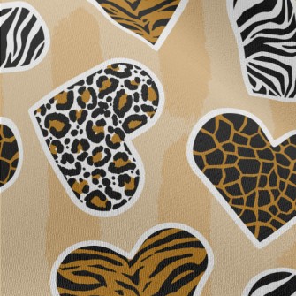 Love Various Animal Patterns Chiffon