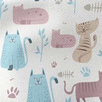 Cute Cat Waterproof Canvas