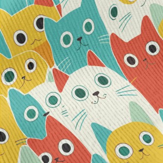 Cat With Wide Eyes Standard Corduroy