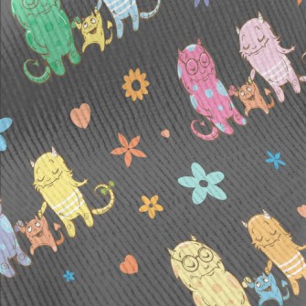 Warm Monster Family Standard Corduroy