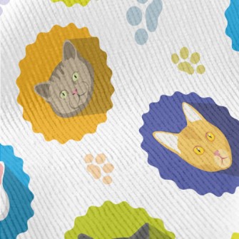 Different Cat Portraits Standard Corduroy