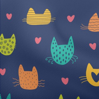 Cats With Different Color Bloc Dobby