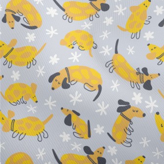 Yellow Cute Dachshund Dobby