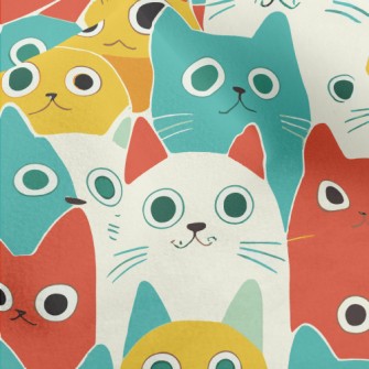 Cat With Wide Eyes Micro Fleece