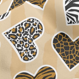 Love Various Animal Patterns Micro Fleece