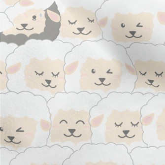 There Is A Black Sheep In The  Micro Fleece