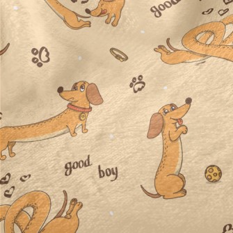 American Cartoon Dachshund Minky