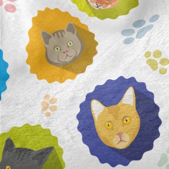 Different Cat Portraits Minky