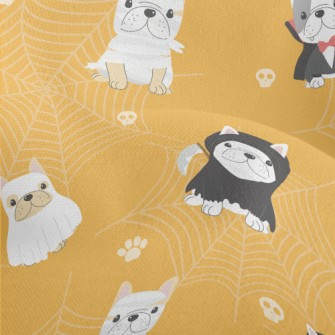 Dog Dressed As A Ghost Lightweight Performance Linen