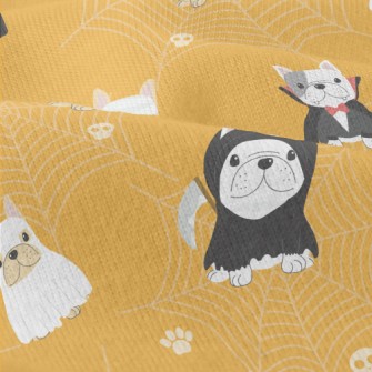 Dog Dressed As A Ghost Modern Jersey