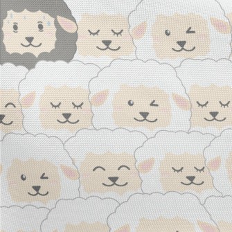 There Is A Black Sheep In The  Pongee