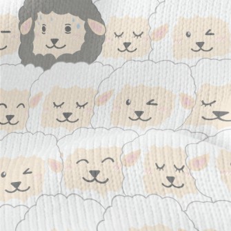 There Is A Black Sheep In The  Stretch Jersey