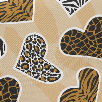 Love Various Animal Patterns Midweight Cotton Poplin