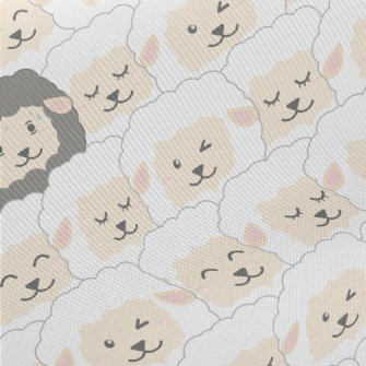 There Is A Black Sheep In The  Midweight Cotton Poplin