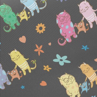 Warm Monster Family Midweight Cotton Poplin