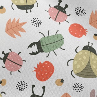 Colorful Cute Insects Chiffon