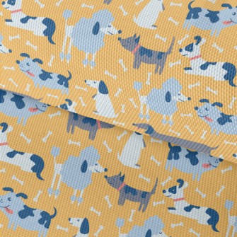 Naughty And Cute Dog Waterproof Oxford