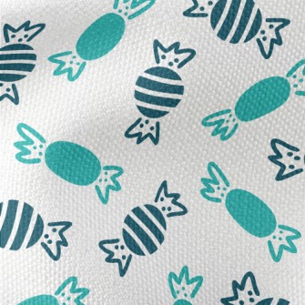 Blue Sweet Candy Waterproof Canvas