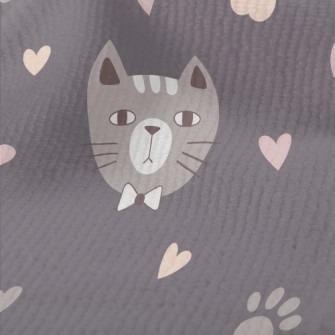 Cute Bow Tie Cat Terry