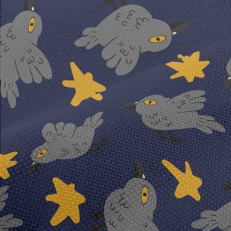 Cute And Mysterious Crow Performance Linen