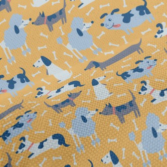 Naughty And Cute Dog Performance Linen