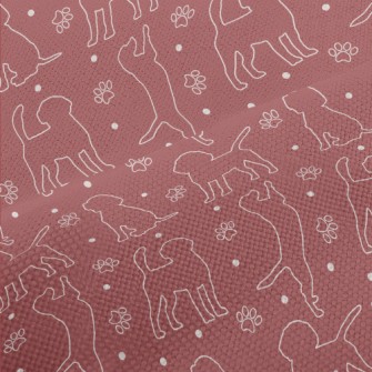 Silhouette Line Dog Performance Linen