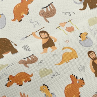 Mammoths, Dinosaurs And Primit Performance Linen