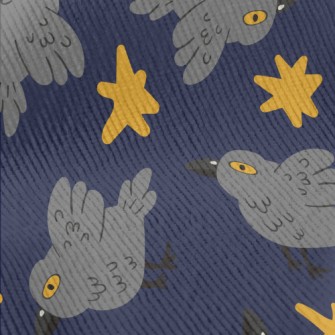 Cute And Mysterious Crow Standard Corduroy