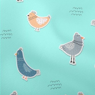 Hand Drawn Children&#39;s Bird Dobby