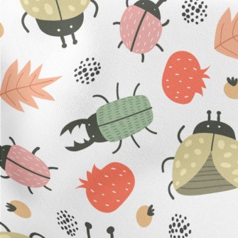 Colorful Cute Insects Stretch Ponte