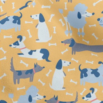 Naughty And Cute Dog Micro Fleece