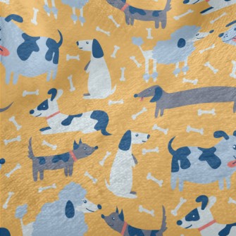 Naughty And Cute Dog Minky