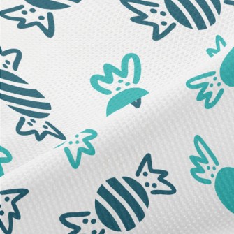 Blue Sweet Candy Piqué