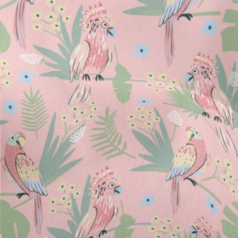 Gentle Colored Macaw Lightweight Performance Linen