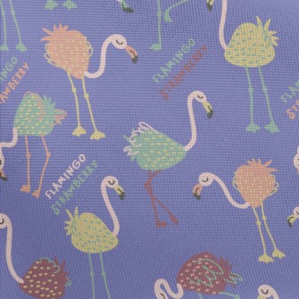 Strawberry Shaped Flamingo Pongee