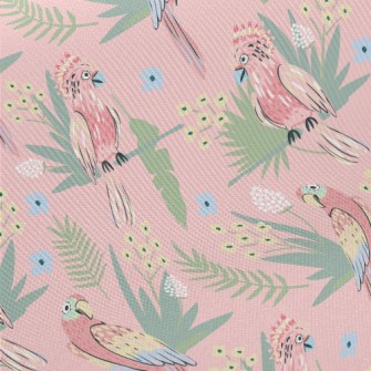 Gentle Colored Macaw Midweight Cotton Poplin