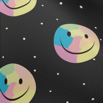 Color Rendering Of Smiling Fac Chiffon